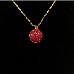 Kate Spade Red Pendant Necklace